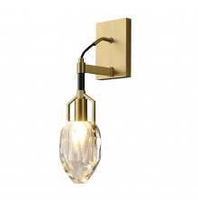 Настенный светильник DeLight Collection Wall lamp 8960-1W brass/clear