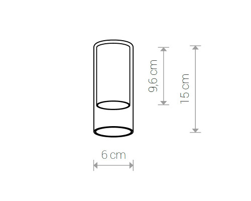 Дополнительное фото Плафон для светильника Nowodvorski Cameleon Cylinder S 8544: Купить в Интернет магазин освещения GCSVET.RU