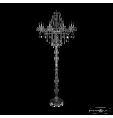 Напольный светильник Bohemia Ivele Crystal 1415T1/10/300-210 Ni
