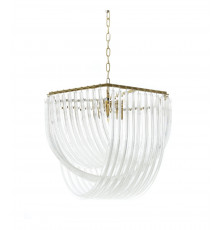 Люстра подвесная Lumina Deco Weddini LDP 6001-600 GD+CL