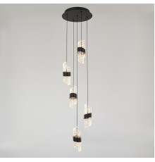 Люстра каскадная DeLight Collection MD23001022-5A matt black