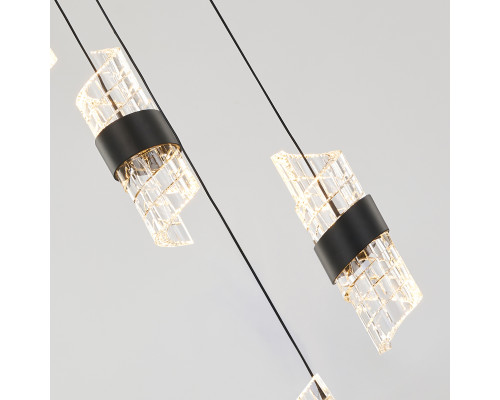Дополнительное фото Люстра каскадная DeLight Collection MD23001022-5A matt black: Купить в Интернет магазин освещения GCSVET.RU