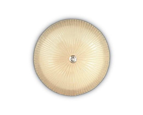 Дополнительное фото Светильник потолочный Ideal Lux Shell PL3 Ambra 140179: Купить в Интернет магазин освещения GCSVET.RU