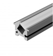 Профиль Arlight SL-BEVEL-H12-F13-2000 ANOD IRON GREY 045329