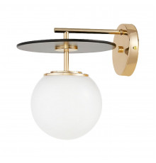 Настенный светильник Lumina Deco Dalton LDW 7014-1 GD+BK