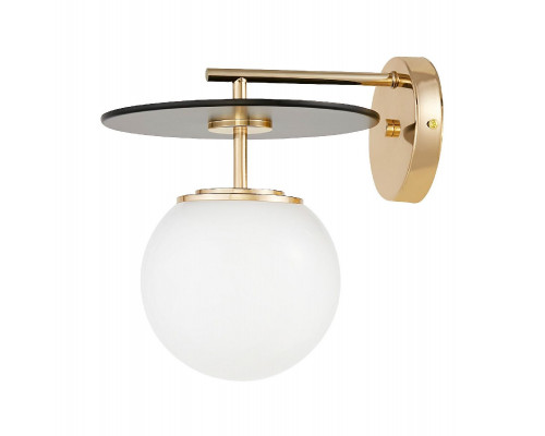 Основное фото Настенный светильник Lumina Deco Dalton LDW 7014-1 GD+BK: Купить в Интернет магазин освещения GCSVET.RU