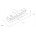 Дополнительное фото Коннектор прямой Arte Lamp Track Accessories A130133: Купить в Интернет магазин освещения GCSVET.RU