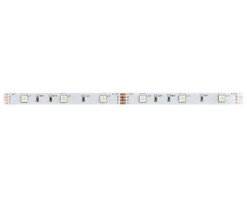 Дополнительное фото Лента светодиодная Эра 12В 5050 7,2Вт/м RGB 5м IP20 LS5050-7,2-30-12-RGB-IP20-2year-5m KU-5050AD-30D-RGB Б0044120: Купить в Интернет магазин освещения GCSVET.RU