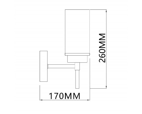 Дополнительное фото Настенный светильник Escada Legacy 2119/1A Chrome: Купить в Интернет магазин освещения GCSVET.RU