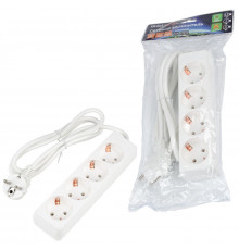 Удлинитель бытовой Uniel Ultra S-GCU4-1,5 WHITE UL-00010005