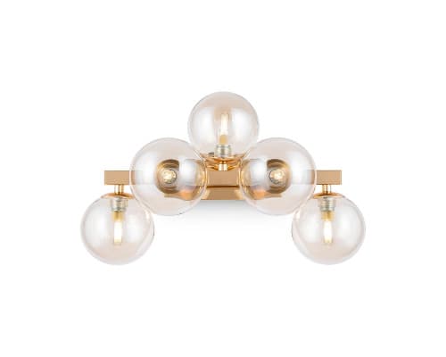 Основное фото Люстра потолочная Maytoni Dallas MOD547WL-05G: Купить в Интернет магазин освещения GCSVET.RU