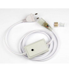 Провод для монохромной светодиодной ленты Neon (UL-00005799) Uniel UCX-SP4/N22 White 1 Sticker