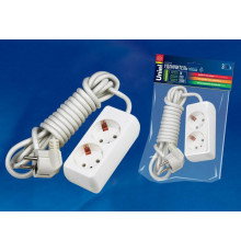 Удлинитель (02885) Uniel 2гн х 3м с/з Standard S-GCD2-3