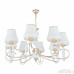 Дополнительное фото Люстра подвесная Arte Milano Florentia-2387 302387/8 Wh/Gd: Купить в Интернет магазин освещения GCSVET.RU