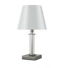 Лампа настольная Crystal Lux Nicolas NICOLAS LG1 NICKEL/WHITE