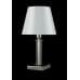 Дополнительное фото Лампа настольная Crystal Lux Nicolas NICOLAS LG1 NICKEL/WHITE: Купить в Интернет магазин освещения GCSVET.RU