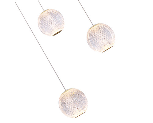 Дополнительное фото Люстра подвесная DeLight Collection Elliot Diamante MD20001012-6A gold: Купить в Интернет магазин освещения GCSVET.RU