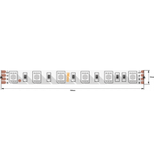 Лента светодиодная SWG SWG560-24-14.4-RGB-M 009271