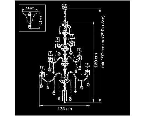 Дополнительное фото Люстра подвесная Osgona Nativo 715287: Купить в Интернет магазин освещения GCSVET.RU