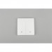Дополнительное фото Выключатель двухклавишный Aployt Magnetic track 220 APL.0190.00.02: Купить в Интернет магазин освещения GCSVET.RU
