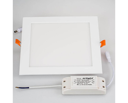 Дополнительное фото Светильник встраиваемый LED Arlight DL-225x225M-21W Day White 020136: Купить в Интернет магазин освещения GCSVET.RU