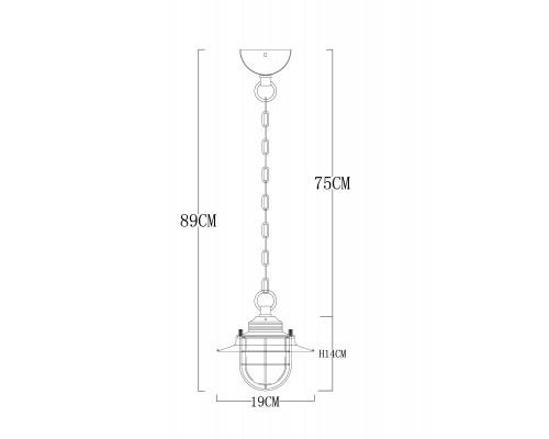 Дополнительное фото Светильник подвесной Arte Lamp A4579SP-1AB: Купить в Интернет магазин освещения GCSVET.RU
