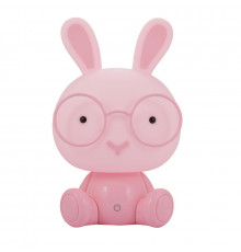 Лампа ночник Lucide Dodo Rabbit 71591/03/66
