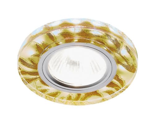 Основное фото Светильник встраиваемый LED Ambrella Light Led S232 W/G: Купить в Интернет магазин освещения GCSVET.RU