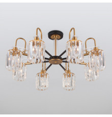 Люстра потолочная Eurosvet 70090/8 черный