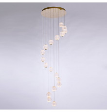 Люстра подвесная DeLight Collection Elliot Diamante MD20001012-18A gold
