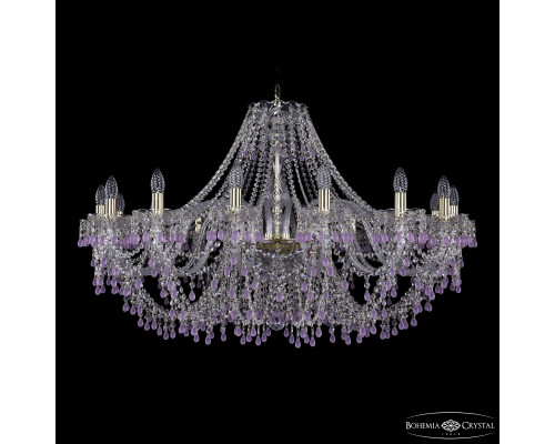 Основное фото Люстра подвесная Bohemia Ivele Crystal 1410/16/400 G V7010: Купить в Интернет магазин освещения GCSVET.RU