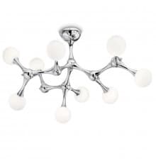 Люстра потолочная Ideal Lux Nodino PL9 Cromo 133393