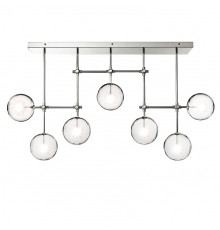 Светильник потолочный Delight Collection Globe Mobile KG0835P-7A chrome