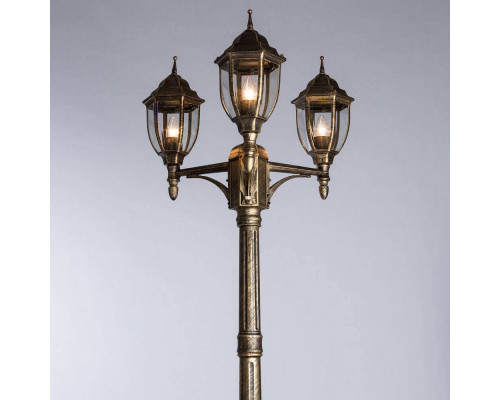 Дополнительное фото Светильник уличный Arte Lamp Pegasus A3151PA-3BN: Купить в Интернет магазин освещения GCSVET.RU