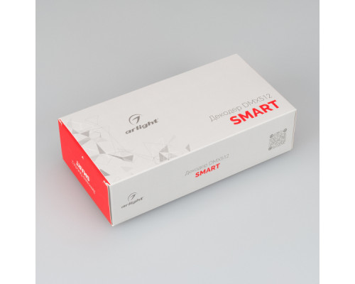 Дополнительное фото Декодер Arlight Smart-K55-DMX 028449: Купить в Интернет магазин освещения GCSVET.RU