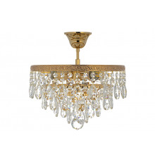 Люстра потолочная со штангой Arti Lampadari Castellana E 1.3.30.601 G