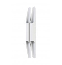 Светильник настенный Crystal Lux CLT 332-V2 CLT 332W4-V2 WH-WH
