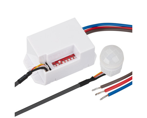 Основное фото Датчик движения Arlight Prime-PIR-IN-360-230V-Multi (56x33mm, 800W, IP20) 027387: Купить в Интернет магазин освещения GCSVET.RU