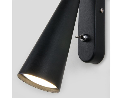 Дополнительное фото Спот Elektrostandard Horn GU10 SW MRL 1010 чёрный 4690389149993: Купить в Интернет магазин освещения GCSVET.RU