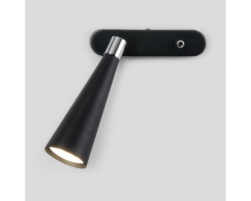 Дополнительное фото Спот Elektrostandard Horn GU10 SW MRL 1010 чёрный 4690389149993: Купить в Интернет магазин освещения GCSVET.RU
