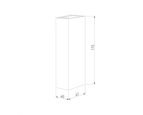 Дополнительное фото Уличный настенный светильник Elektrostandard Blaze 4690389179198: Купить в Интернет магазин освещения GCSVET.RU