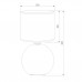 Дополнительное фото Лампа настольная TK Lighting 5068 Palla: Купить в Интернет магазин освещения GCSVET.RU