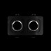 Дополнительное фото Светильник встраиваемый Loft IT Trick 10342/2 Black: Купить в Интернет магазин освещения GCSVET.RU