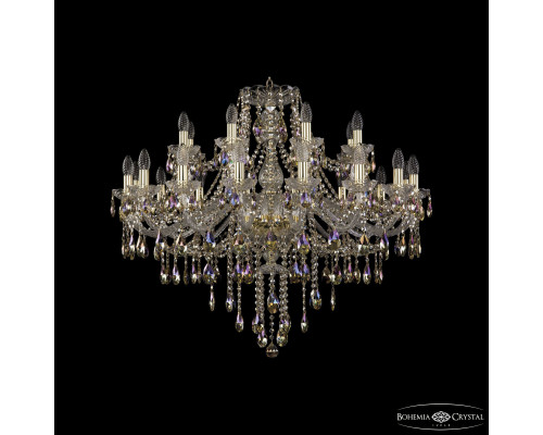 Основное фото Люстра подвесная Bohemia Ivele Crystal 1415/16+8/360 G R801: Купить в Интернет магазин освещения GCSVET.RU