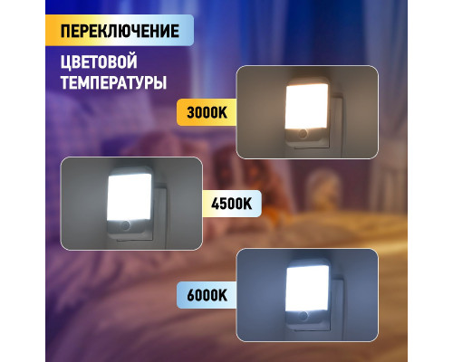 Дополнительное фото Светильник ночник Эра NN-624 Б0057214: Купить в Интернет магазин освещения GCSVET.RU