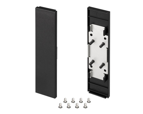 Основное фото Заглушка Arlight SL-LINE-25100-DUAL BLACK глухая 033038: Купить в Интернет магазин освещения GCSVET.RU