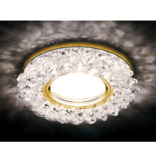 Светильник встраиваемый Ambrella Light S701 CL/GD/WH