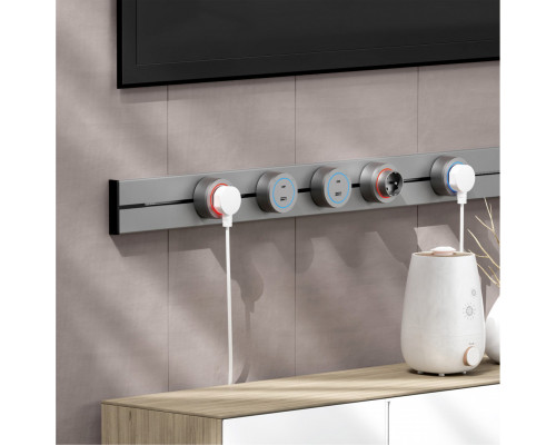 Дополнительное фото Накладной шинопровод Arte Milano Am-track-sockets-39 392301TO/100 Grey: Купить в Интернет магазин освещения GCSVET.RU