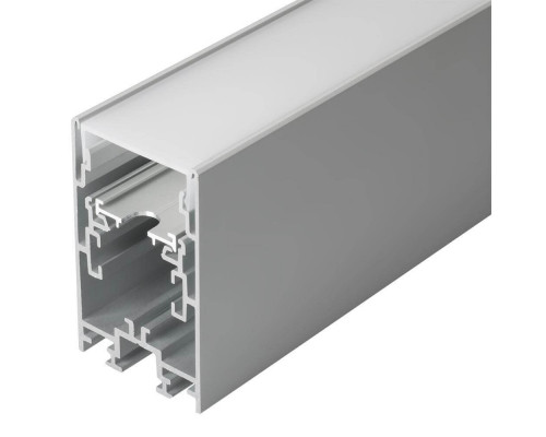 Основное фото Профиль с экраном Arlight S2-LINE-4067-2500 ANOD+OPAL 021172: Купить в Интернет магазин освещения GCSVET.RU