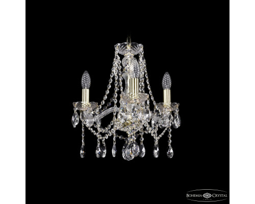 Основное фото Люстра подвесная Bohemia Ivele Crystal 1413/3/141 G: Купить в Интернет магазин освещения GCSVET.RU
